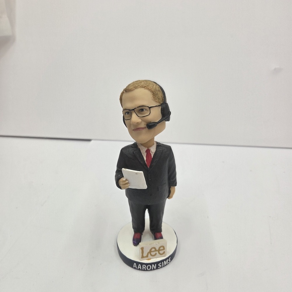 Milwaukee Admirals SGA Bobblehead Aaron Sims Lee Precision Broadcaster VTG AHL